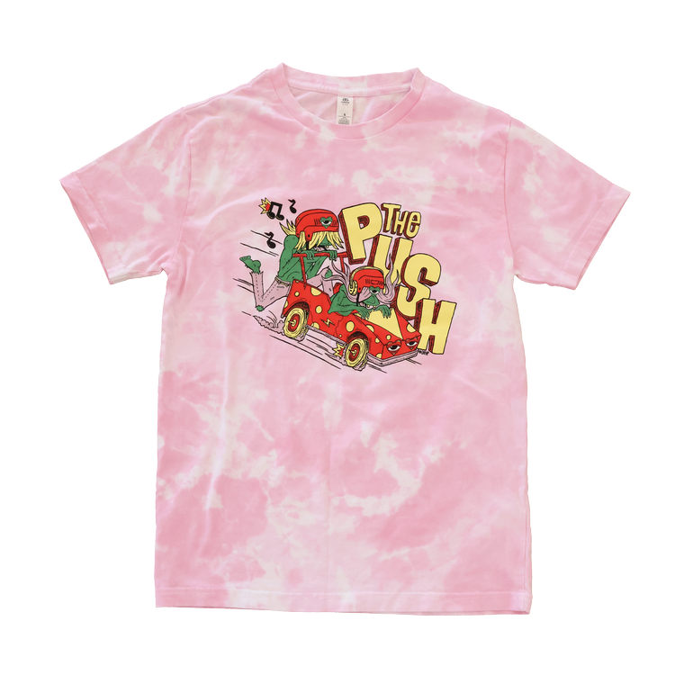 The Push x Lee McConnell 'Ghoul Runnings' Tee - Tie Dye